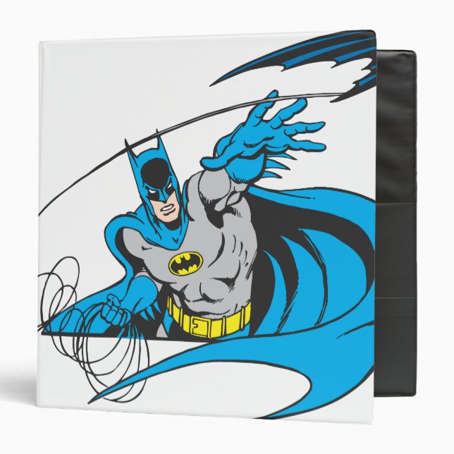 Batman Throws Batarang 3 Binder (Front/Inside)