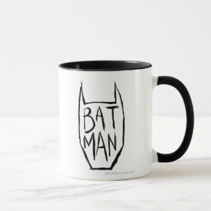 Batman Type in Head Mug