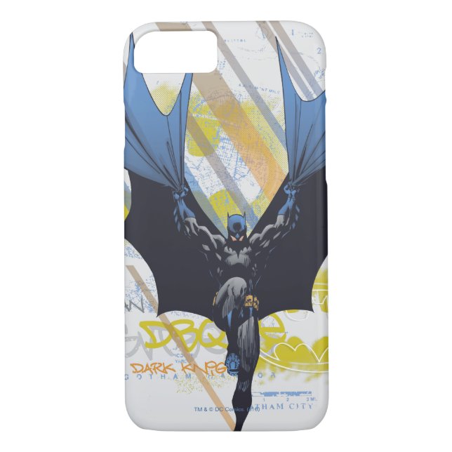 Batman Urban Legends - Dark Knight Graffiti Case-Mate iPhone Case (Back)