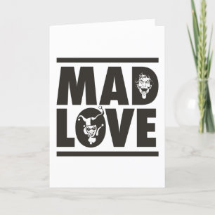 Batman Valentine   Joker & Harley - Mad Love Holiday Card