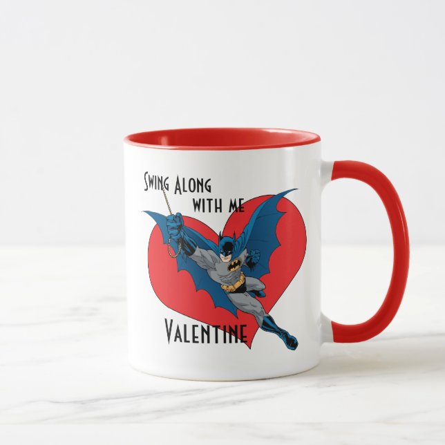 Batman Valentine | Swing Along With Me Mug (Right)