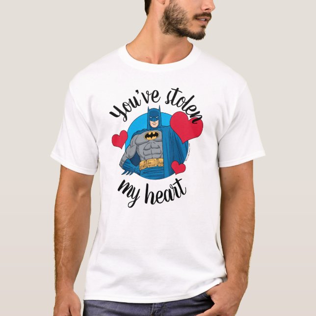 Batman Valentine | You've Stolen My Heart T-Shirt (Front)