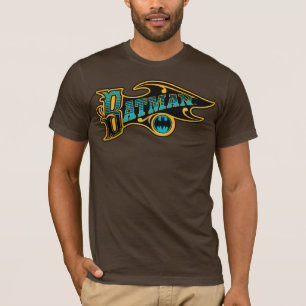 Batman Vintage Turquoise Logo T-Shirt
