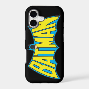Batman   Vintage Yellow Blue Logo