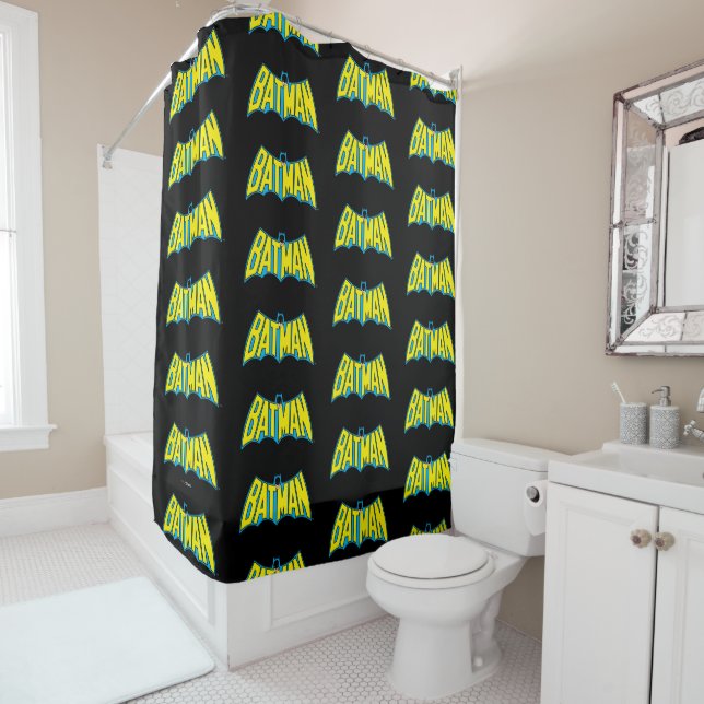 Batman | Vintage Yellow Blue Logo (In Situ)