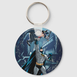 Batman vs. Penguin Keychain
