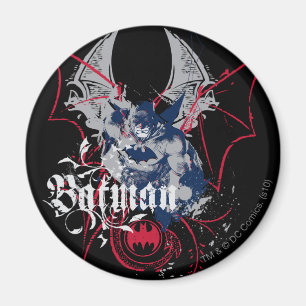 Batman Wing Collage Magnet