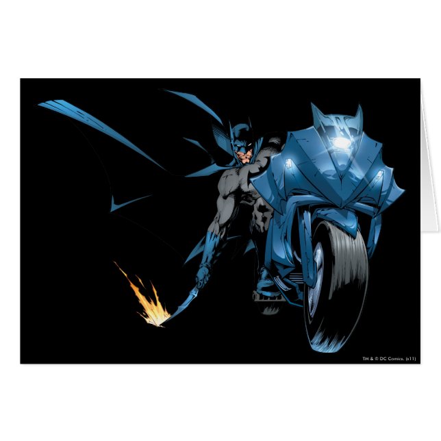 Batman with Cycle (Front Horizontal)