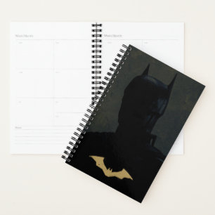 Batman With Golden Bat Symbol