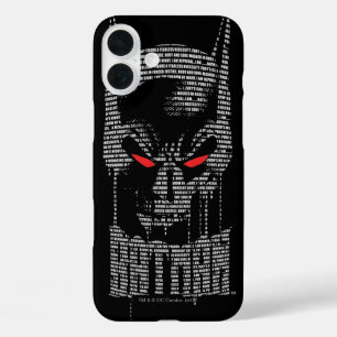 Batman With Mantra iPhone 16 Plus Case
