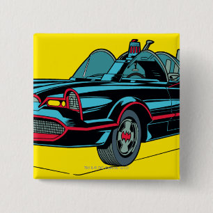 Batmobile 2 Inch Square Button
