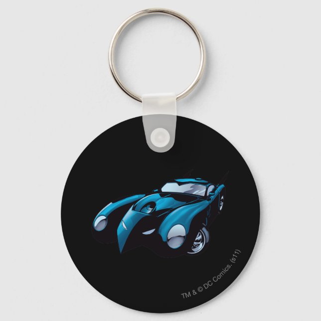 Batmobile Front Keychain (Front)