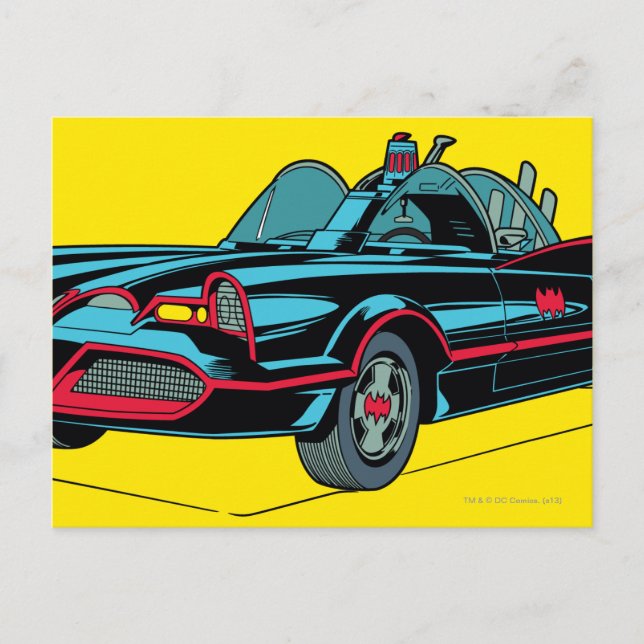 Batmobile Postcard (Front)
