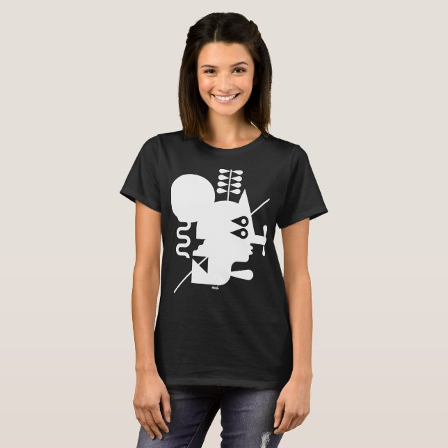 Batmouse3 White - Awahab Official Artist Merch T-Shirt (Front Full)