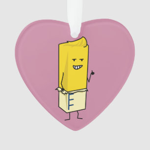 Bâton de beurre beurré des pouces heureux de