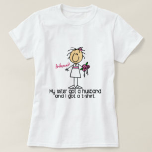 Bâton De La Femme D'Accueil Figure I A Un T-Shirt