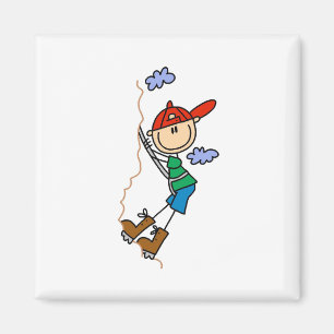 Bâton Figure Mountain Escalades Magnets