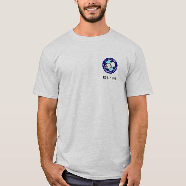 Baton Rouge Astronomical Society T-Shirt (Front)