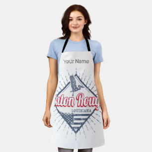 Baton Rouge City Louisiana United States USA Apron