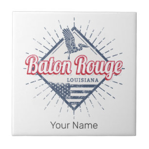 Baton Rouge City Louisiana United States USA Tile
