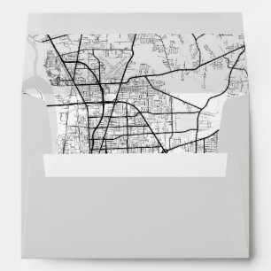 Baton Rouge City Map Envelope