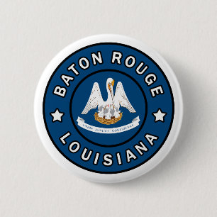 Baton Rouge Louisiana 2 Inch Round Button