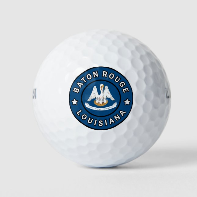Baton Rouge Louisiana Golf Balls (Front)