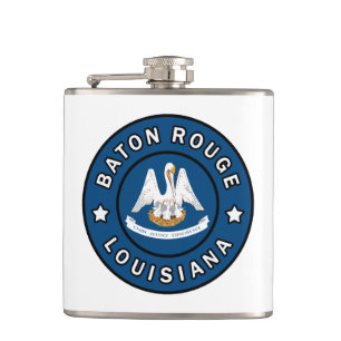 Baton Rouge Louisiana Hip Flask