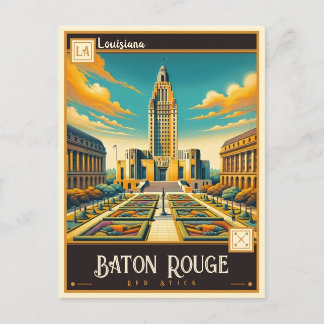Baton Rouge, Louisiana  | Vintage Postcard (Front)