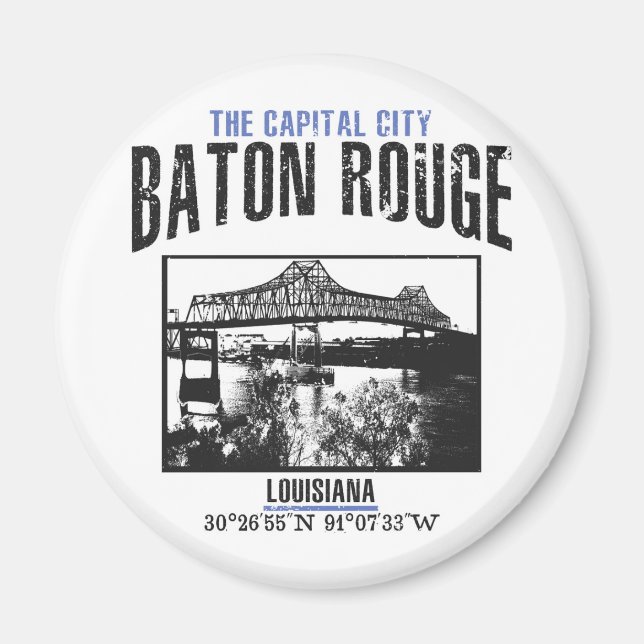 Baton Rouge Magnet (Front)