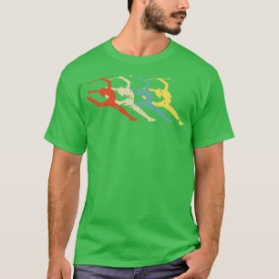 Baton Twirler Retro Majorette Dance Baton Twirling T-Shirt