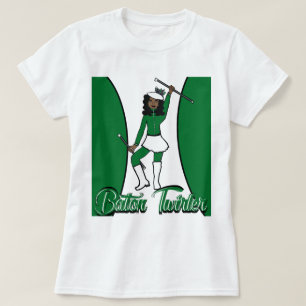 Baton Twirler T-Shirt / Green