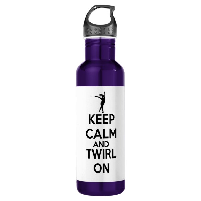Baton Twirling 710 Ml Water Bottle (Front)