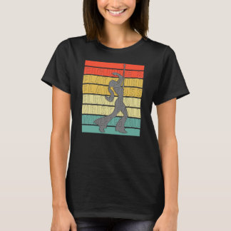 Baton Twirling Majorette Twirl Dancer Dance Moves T-Shirt