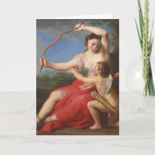Batoni 1708-1787 Carte Diana & Cupid (Devant)