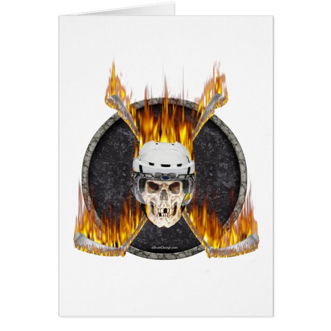 Bâtons de hockey brûlants (Devant)