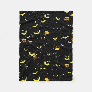 Bats And Bats Fleece Blanket