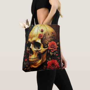 Bats and Swirls Tote Bag