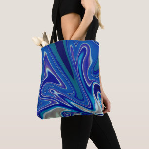 Bats and Swirls Tote Bag