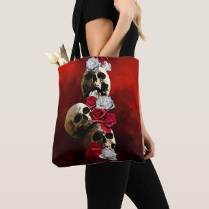 Bats and Swirls Tote Bag