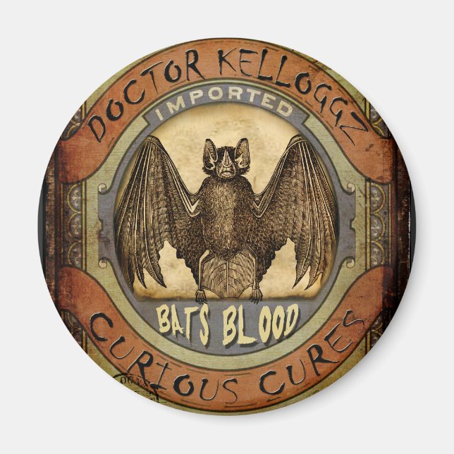 Bats Blood Magnet (Front)