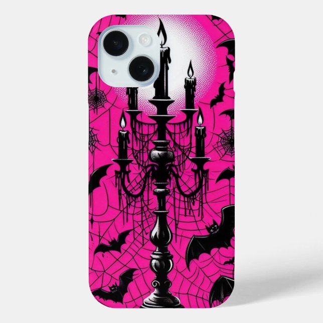 Bats & Candles Case-Mate iPhone Case (Back)