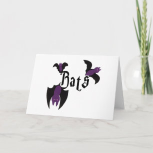 Bats Card