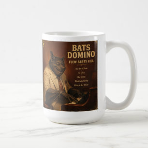 Bats Domino: a Parody Coffee Mug