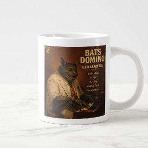 Bats Domino: a Parody Large Coffee Mug