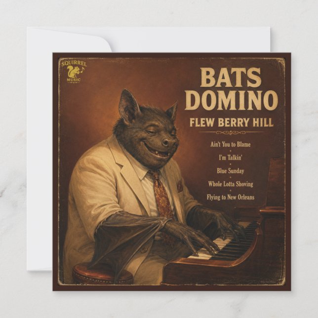 Bats Domino Album: a Parody (Front)