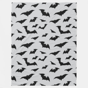 Bats Everywhere Halloween Plush Fleece Blanket