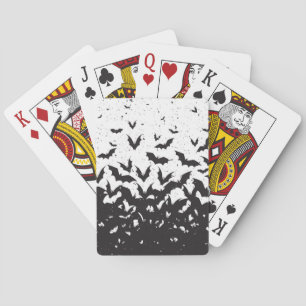 Bats in Flight Playing Cards