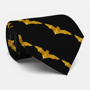 Bats in Gold Tie