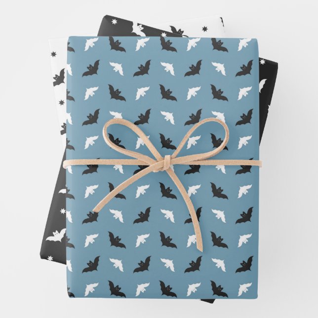 Bats, Jeu de feuilles de papier enveloppant d'Hall (En situation)